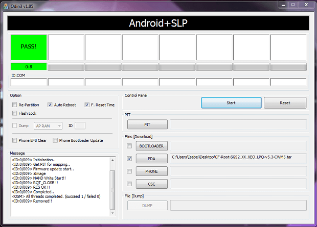 root s2 odin 1