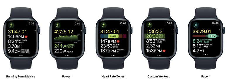 Die neuen verbesserten Trainingsansichten der Apple Watch