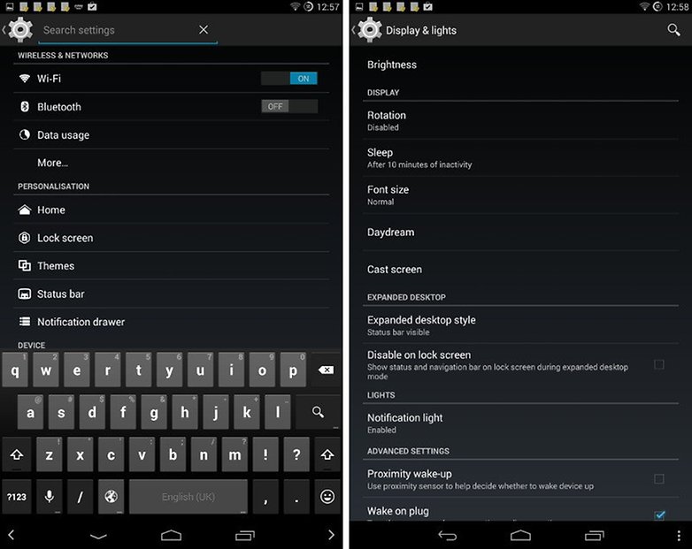 cyanogen mod display