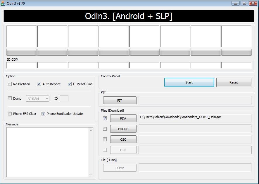 Odin GB Bootloader