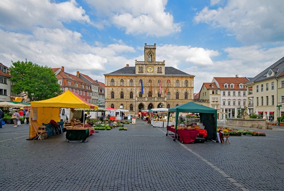 Weimar Marktplatz01