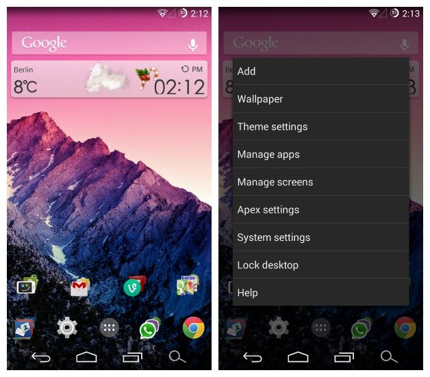 AndoridpIT Apex Launcher KitKat
