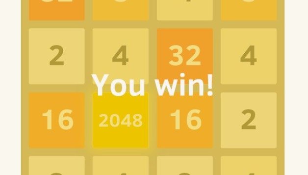 AndroidPIT 2048 win