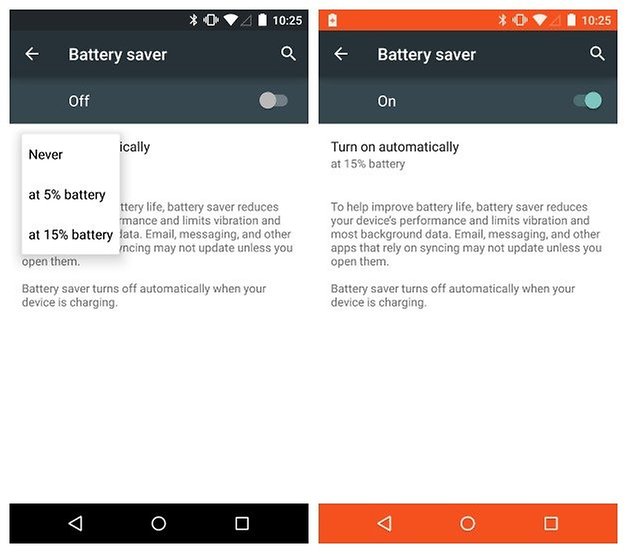 AndroidPIT Android 5 0 Battery Saver 2