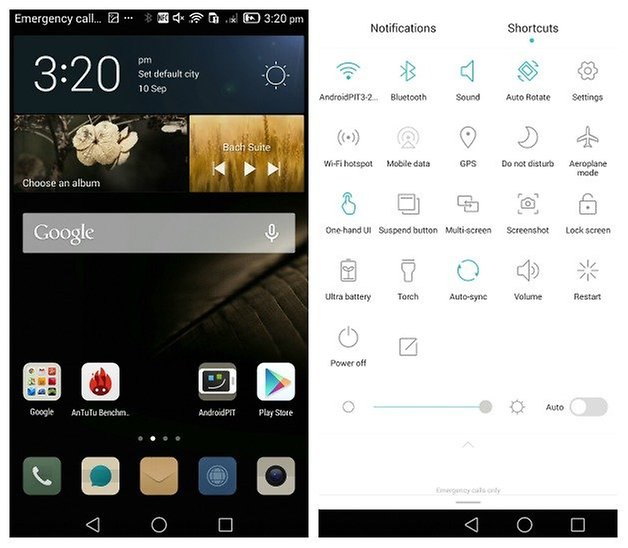 AndroidPIT Ascend Mate 7 interface