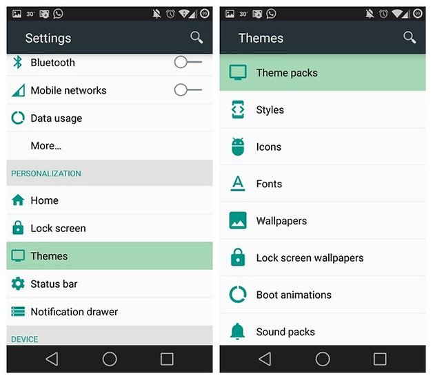 AndroidPIT CyanogenMod Android L Theme 3
