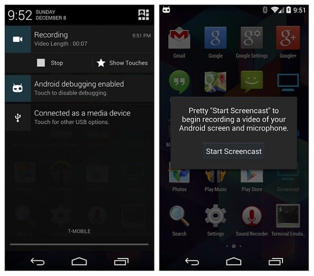AndroidPIT CyanogenMod Screencast