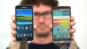 LG G3 vs Galaxy S5 (part 1): design, display and UI [Update: video]