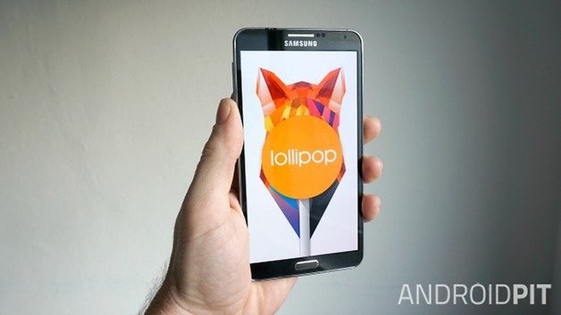 AndroidPIT Galaxy Note 3 Lollipop