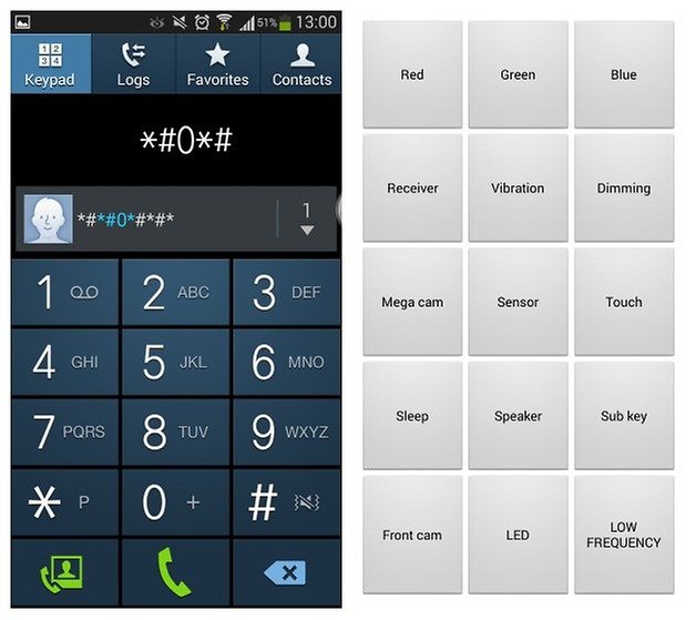 AndroidPIT Galaxy S3 Service Menu 0