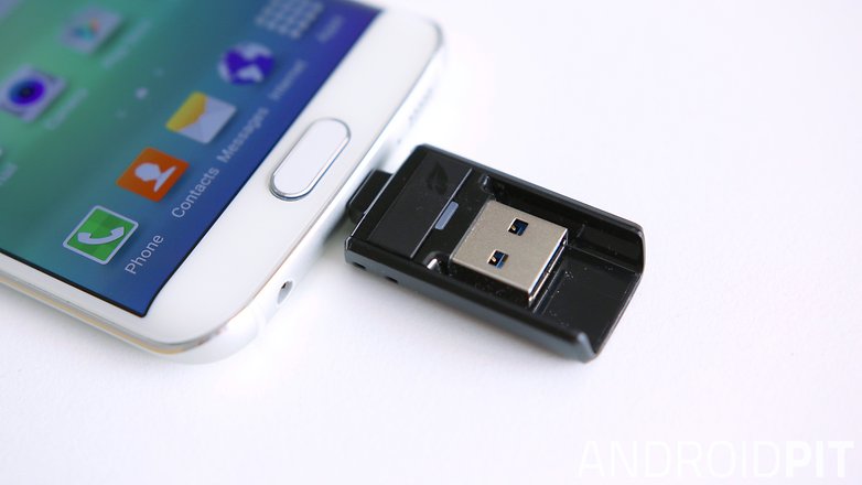 AndroidPIT Galaxy S6 Edge storage solutions Leef Bridge 3 0