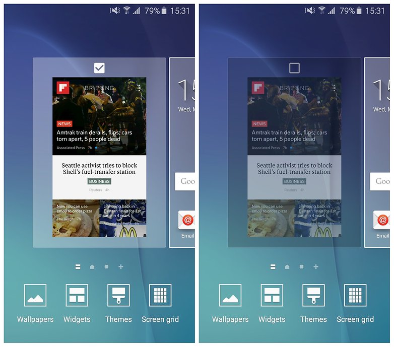 AndroidPIT Galaxy S6 remove flipboard