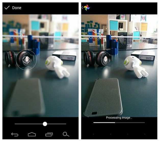 AndroidPIT Google Camera Lens Blur