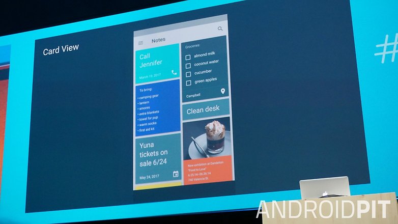 AndroidPIT Google I O 2015 Material Design card view