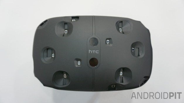 AndroidPIT HTC Vive VR headset front sensors