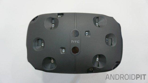 AndroidPIT HTC Vive VR headset front sensors