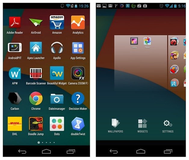 android kitkat interface