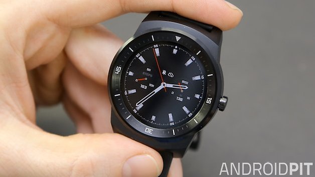 Lg g watch r on sale size