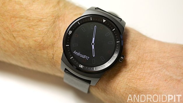 AndroidPIT LG G Watch R Always On Mode