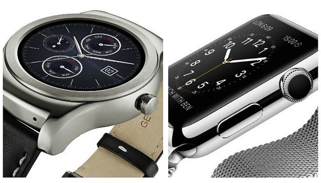 AndroidPIT LG Watch Urbane silver Apple Watch