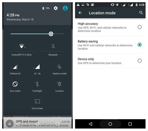 AndroidPIT Moto G 2014 battery location