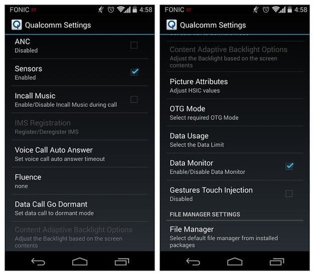 AndroidPIT Moto X Nova Launcher Qualcomm Settings 3