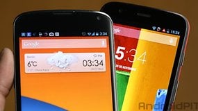 Moto G vs Nexus 4 comparison: battle of the low cost Android smartphones