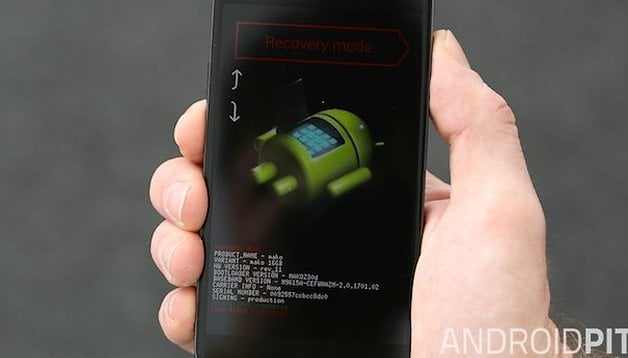 AndroidPIT Nexus 4 recovery
