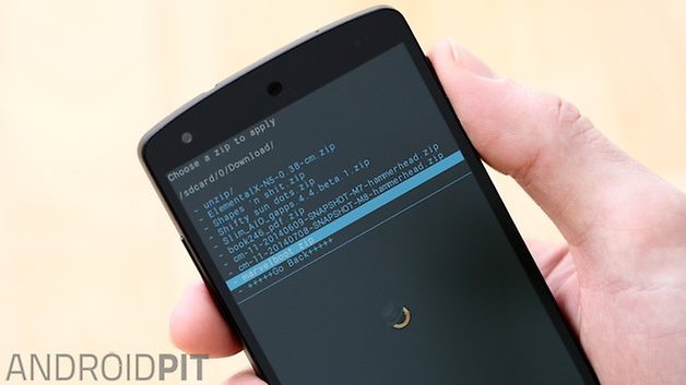 AndroidPIT Nexus 5 CWM Recovery 2