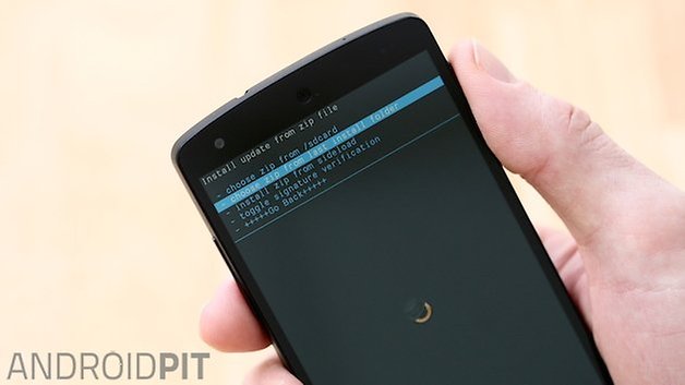AndroidPIT Nexus 5 CWM Recovery 3