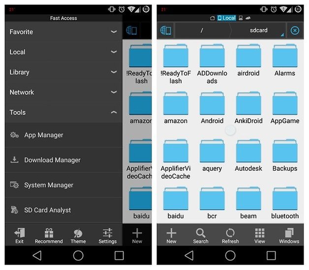 AndroidPIT Nexus 5 ES File Manager