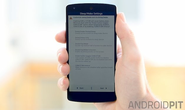 AndroidPIT Nexus 5 EleementalX Sleep Wake