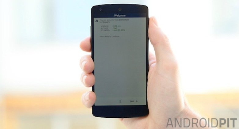 AndroidPIT Nexus 5 ElementalX Install
