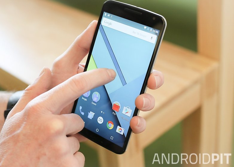 AndroidPIT Nexus 6 Android 5 1 Lollipop double tap teaser