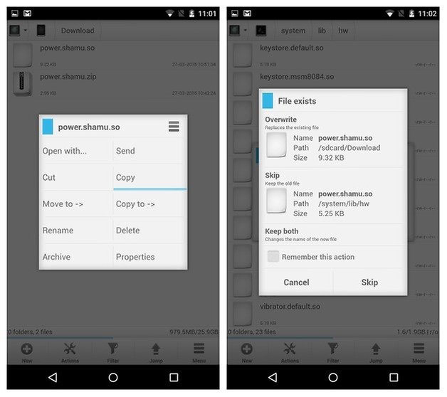 AndroidPIT Nexus 6 Solid Explorer power Shamu double tap to wake 3