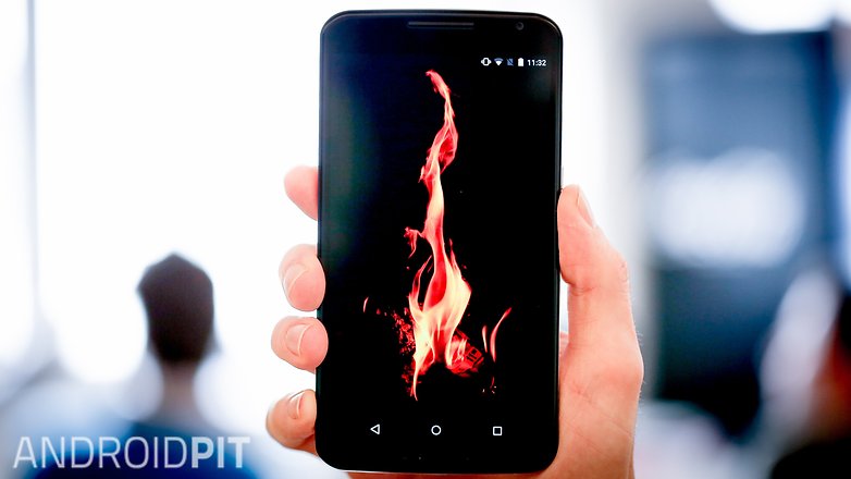 AndroidPIT Nexus 6 flame fire