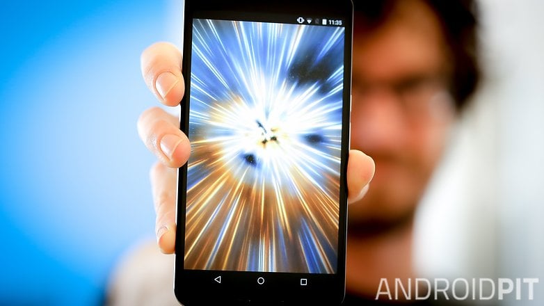 AndroidPIT Nexus 6 warp speed hyperdrive