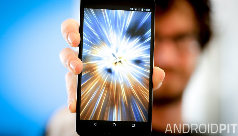 AndroidPIT Nexus 6 warp speed hyperdrive