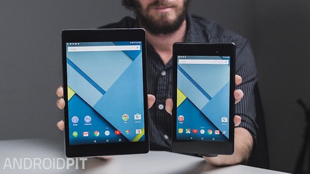 AndroidPIT Nexus 9 Nexus 7 2013 display