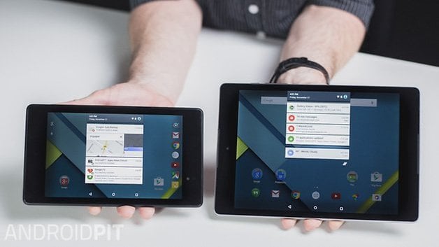 AndroidPIT Nexus 9 Nexus 7 2013 notifications