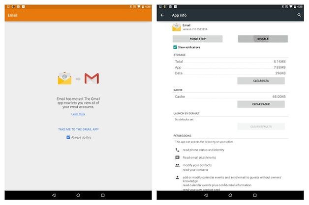 AndroidPIT Nexus 9 tips Email