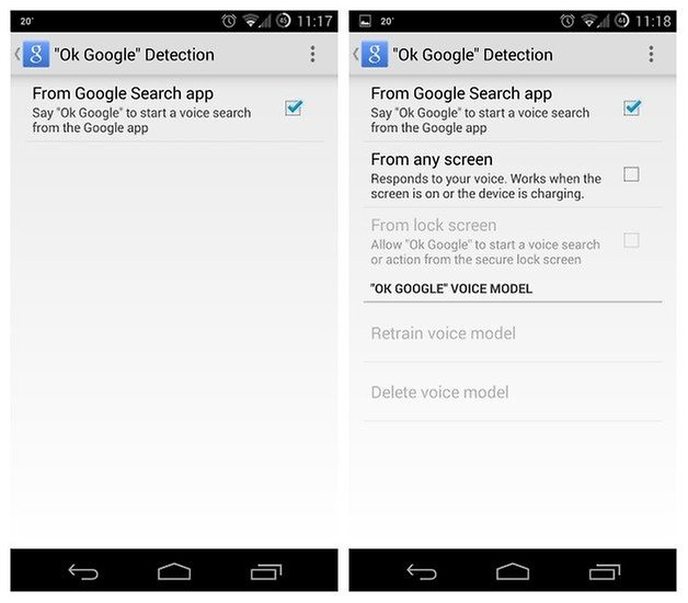 AndroidPIT Ok Google Detection