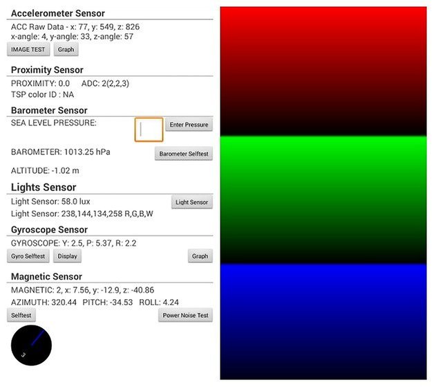 AndroidPIT S3 Service Menu 1