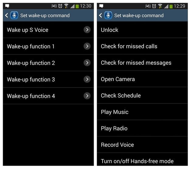 AndroidPIT S3 Voice Commands 2