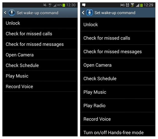 AndroidPIT S3 Voice Commands 4