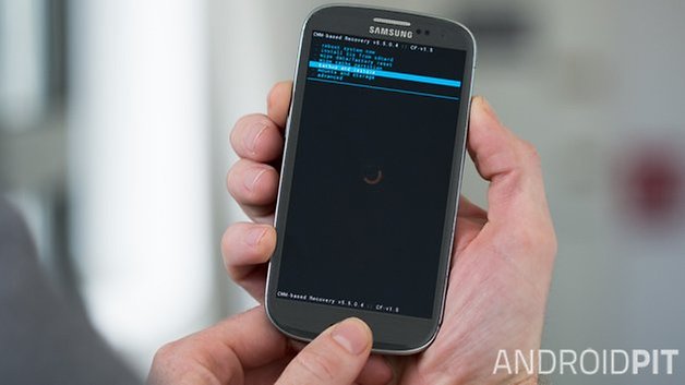 AndroidPIT Samsung Galaxy S3 Recovery Mode