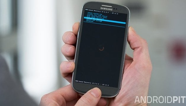 AndroidPIT Samsung Galaxy S3 Recovery Mode