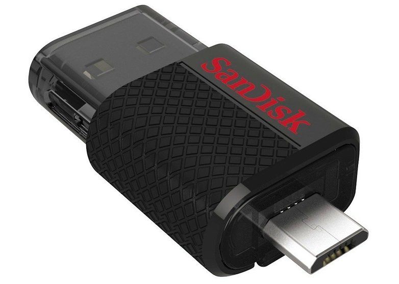 AndroidPIT SanDisk USB OTG dual USB storage memory