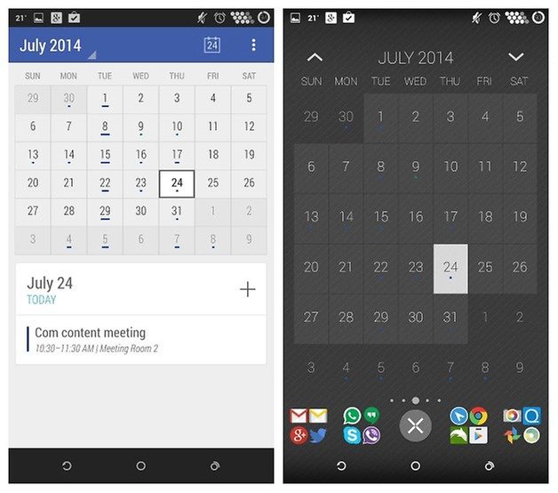 AndroidPIT Today Calendar