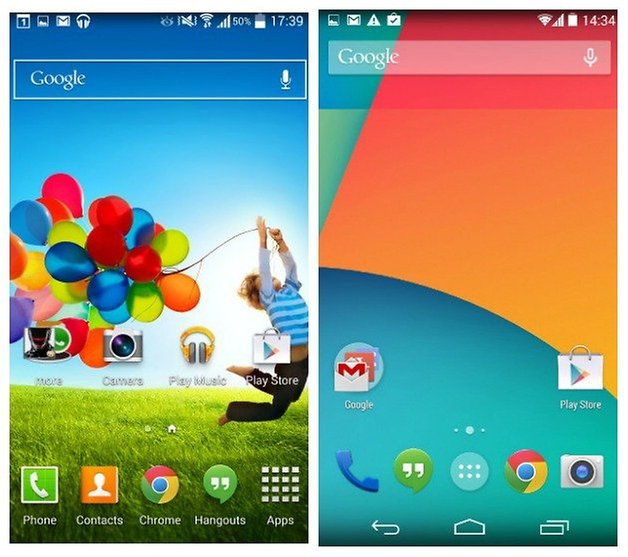 AndroidPIT TouchWiz S4 Stock Android Nexus5